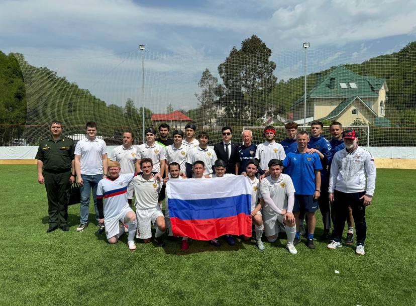 Сборы Национальной команды России по футболу слепых