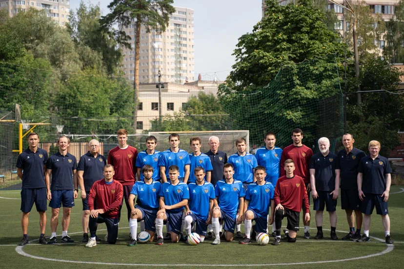 Сборы Национальной команды России по мини-футболу 5х5 В1 (спорт слепых мужчины)