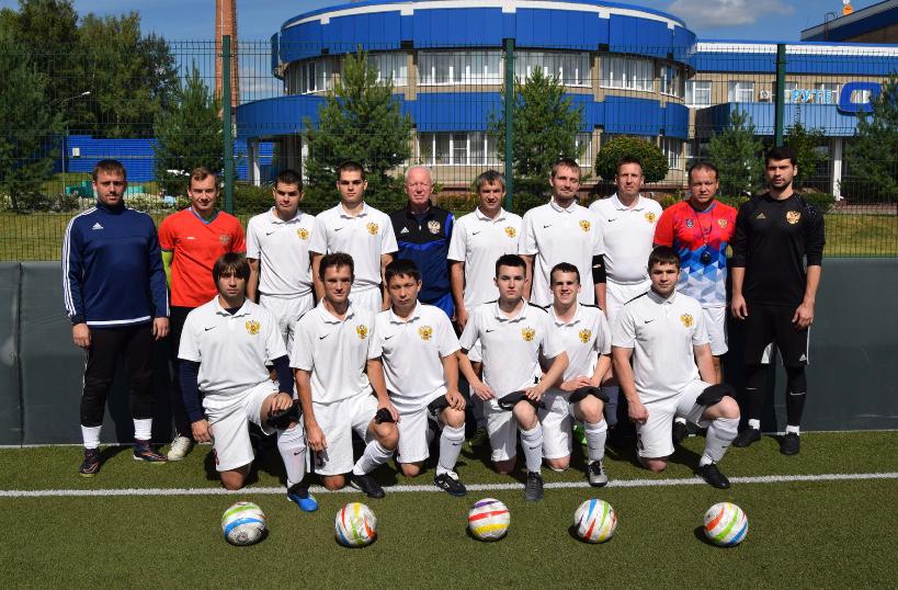 Сборная команда России по мини-футболу 5х5 В1 в г. Алексин Тульская область.